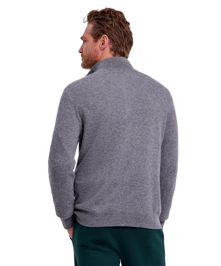 Falke Falke Pure Cashmere Half-Zip m Strickpullover Herren - light greymel. (3390) - 0 | SportScheck
