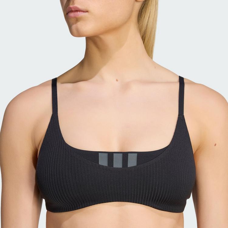adidas adidas All Me Sport-BH, leichter Halt, gerippt BH Damen - Black - 1 | SportScheck