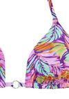 Vivance Triangel-Bikini Bikini Set Damen - lila bedruckt