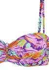 Vivance B&uuml;gel-Bandeau-Bikini Bikini Set Damen - lila bedruckt
