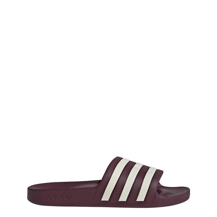 adidas adidas Aqua adilette Badelatschen - Maroon / Off White / Off White - 0 | SportScheck