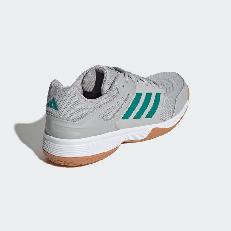 adidas adidas Speedcourt Hallenschuhe Hallenschuhe Herren - Grey Two / Equipment Green / Cloud White - 4 | SportScheck