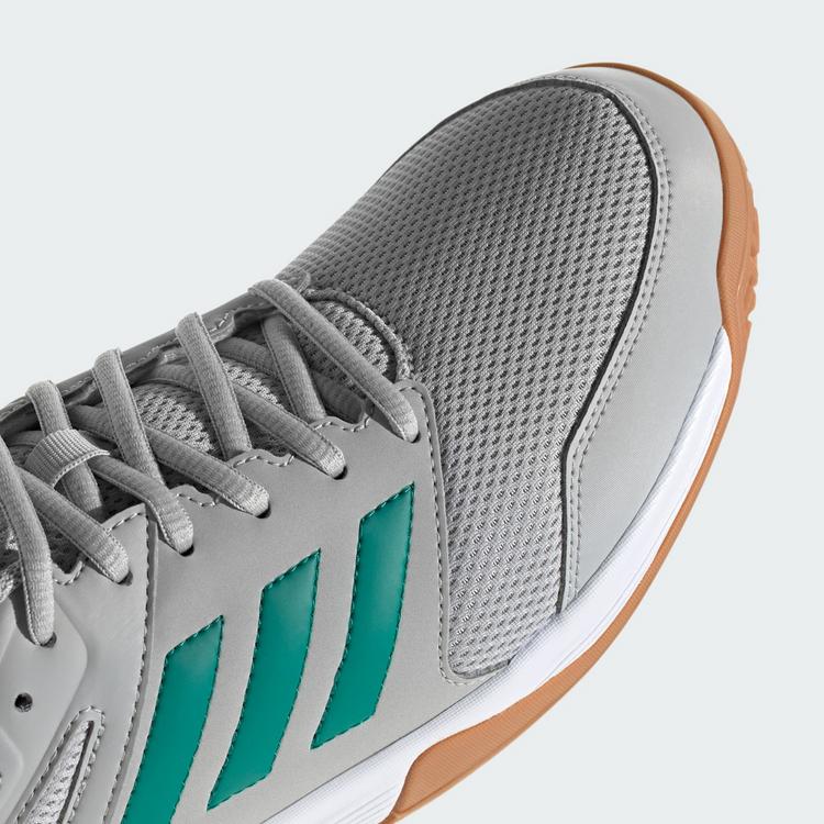 adidas adidas Speedcourt Hallenschuhe Hallenschuhe Herren - Grey Two / Equipment Green / Cloud White - 7 | SportScheck
