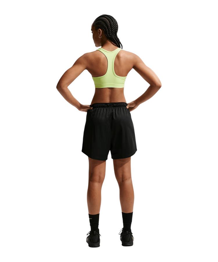 Nike Nike Swoosh Medium Support Sport-BH Damen BH Damen - gelbgrau - 1 | SportScheck