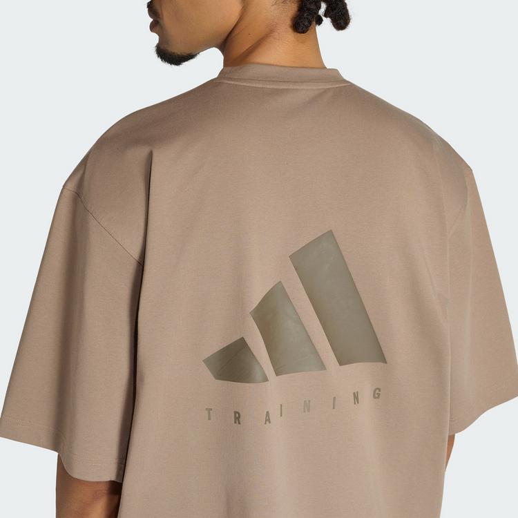 adidas adidas PrimeLift Workout T-Shirt, Oversize T-Shirt Herren - Khaki Six - 0 | SportScheck