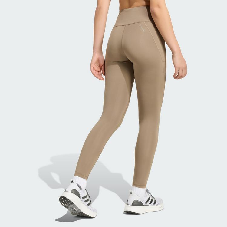adidas adidas Run Essentials Leggings in voller L&auml;nge Lauftights Damen - Khaki Six - 1 | SportScheck