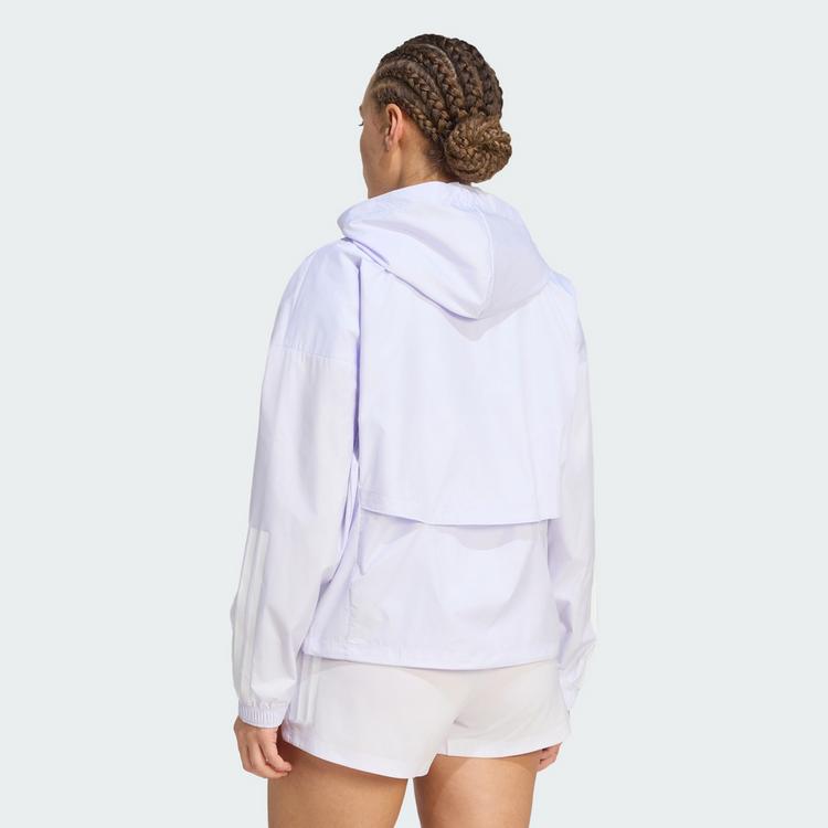 adidas adidas Hyperglam 3-Streifen Windbreaker Windbreaker Damen - Frozen Purple - 1 | SportScheck