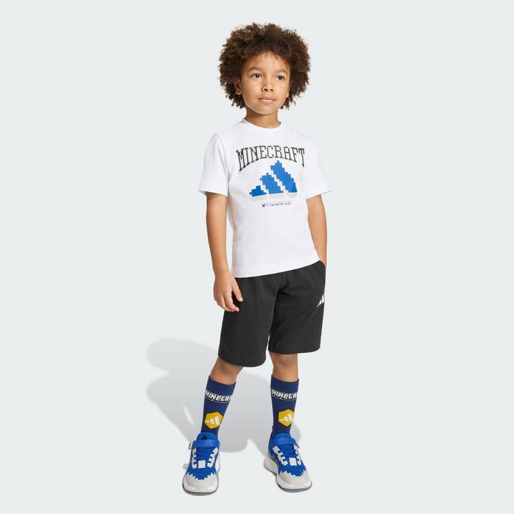 adidas adidas ADIDAS MINECRAFT T-SHIRT-SET Trainingsanzug Kinder - White - 0 | SportScheck