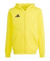 adidas Entrada26 Kapuzenjacke Kids Trainingsjacke Kinder - gelb