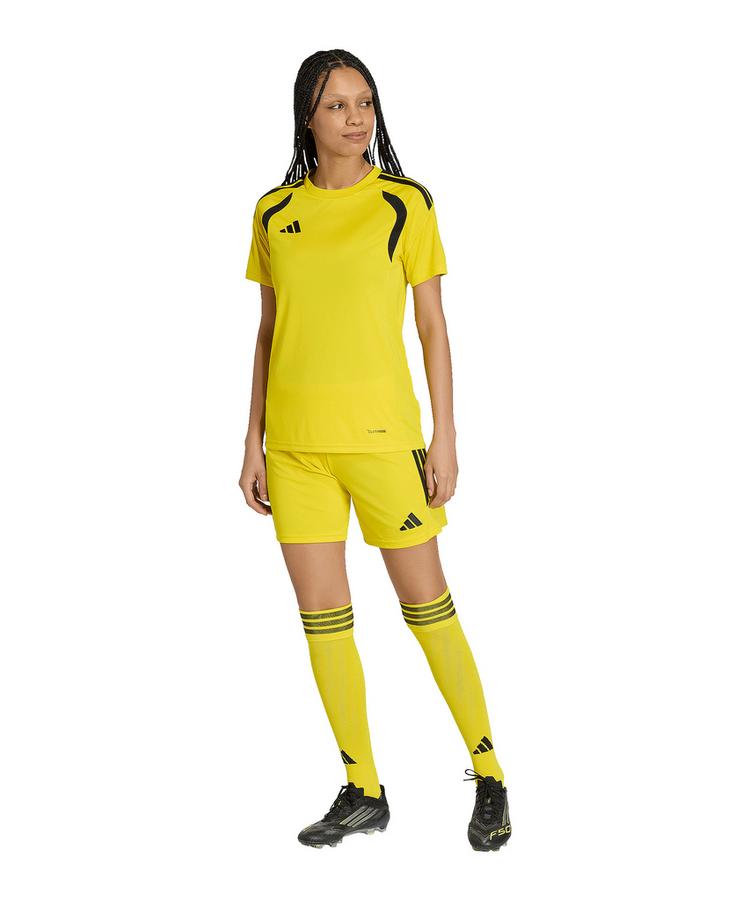 adidas adidas Tiro 26 League Short Damen Wei&szlig; Fu&szlig;ballshorts Damen - gelbschwarz - 2 | SportScheck