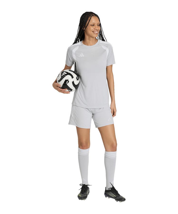 adidas adidas Tiro 26 League Short Damen Wei&szlig; Fu&szlig;ballshorts Damen - grauweiss - 1 | SportScheck