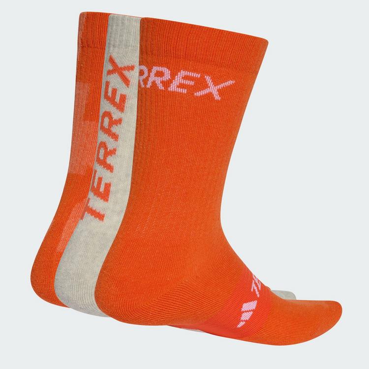 adidas adidas Terrex Multi Socken, 3 Paar Socken - Semi Impact Orange / Semi Impact Orange / White - 0 | SportScheck