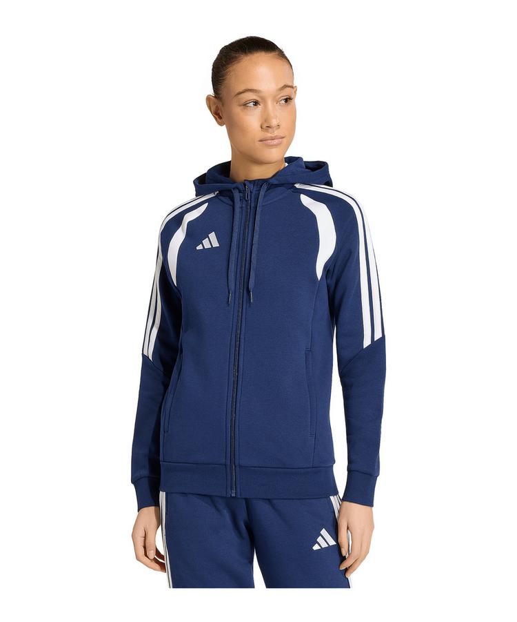adidas adidas Tiro 26 League Kapuzenjacke Damen Dunkel Trainingsjacke Damen - weiss - 0 | SportScheck