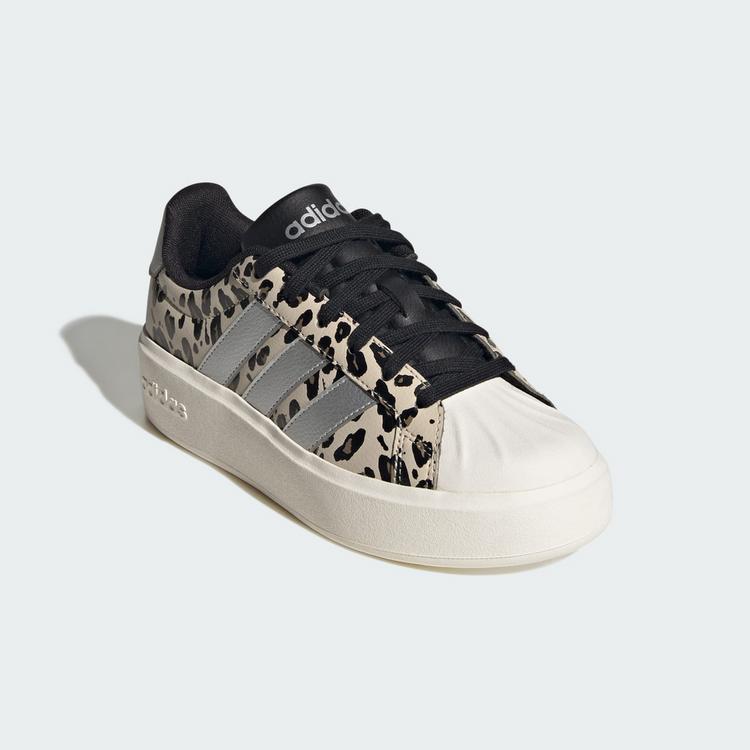 adidas adidas STREETTALK BOLD KIDS SCHUH Sneaker Kinder - Crystal Linen / Silver Metallic / Core Black - 3 | SportScheck