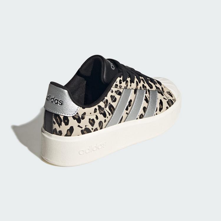 adidas adidas STREETTALK BOLD KIDS SCHUH Sneaker Kinder - Crystal Linen / Silver Metallic / Core Black - 4 | SportScheck