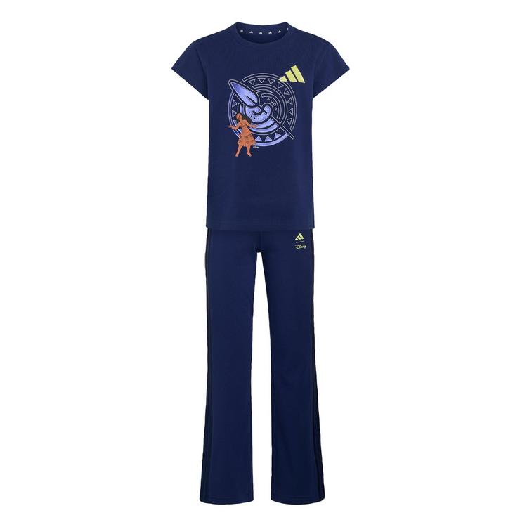 adidas adidas ADIDAS DISNEY SET T-SHIRT & LEGGINGS Trainingsanzug Kinder - Dark Blue / Semi Frozen Lemon - 0 | SportScheck