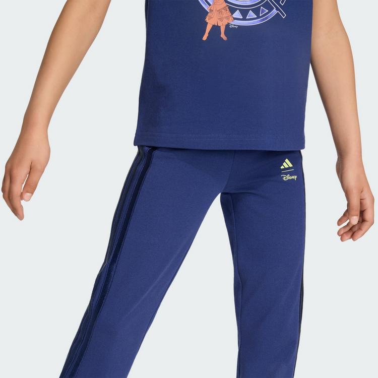 adidas adidas ADIDAS DISNEY SET T-SHIRT & LEGGINGS Trainingsanzug Kinder - Dark Blue / Semi Frozen Lemon - 1 | SportScheck