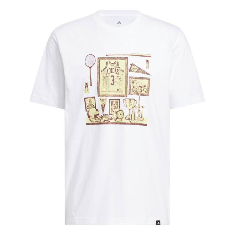 adidas adidas Sports Bar Memorabilia Grafik T-Shirt T-Shirt Herren - White - 0 | SportScheck