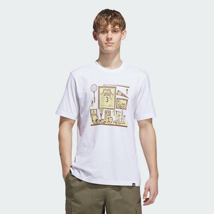 adidas adidas Sports Bar Memorabilia Grafik T-Shirt T-Shirt Herren - White - 0 | SportScheck