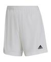 adidas Entrada 22 Short Damen Fu&szlig;ballshorts Damen - weissschwarz