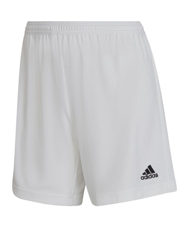 adidas adidas Entrada 22 Short Damen Fu&szlig;ballshorts Damen - weissschwarz - 0 | SportScheck