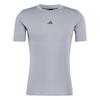 adidas TECHFIT Compression Training T-Shirt Funktionsshirt Herren - Grey