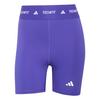 adidas TECHFIT Short Leggings Tights Damen - Pure Purple