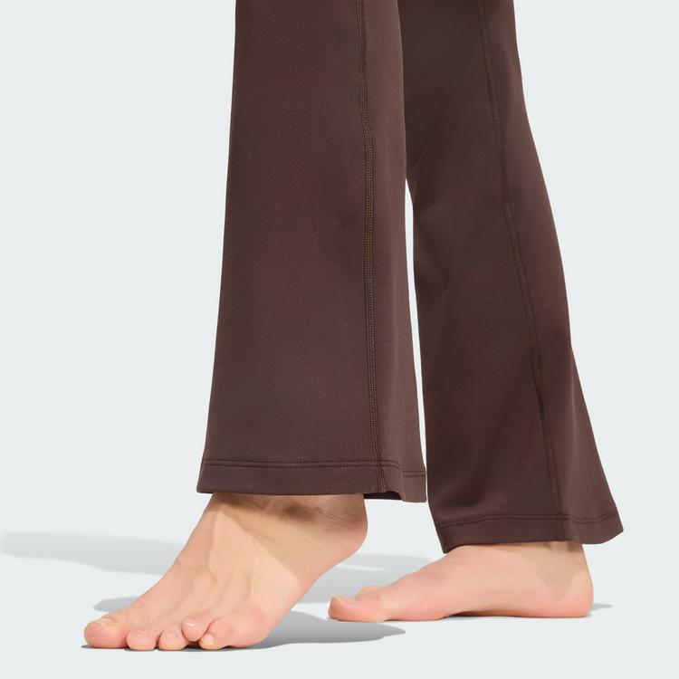 adidas adidas All Me Essentials Flare Leggings Tights Damen - Aurora Coffee - 1 | SportScheck