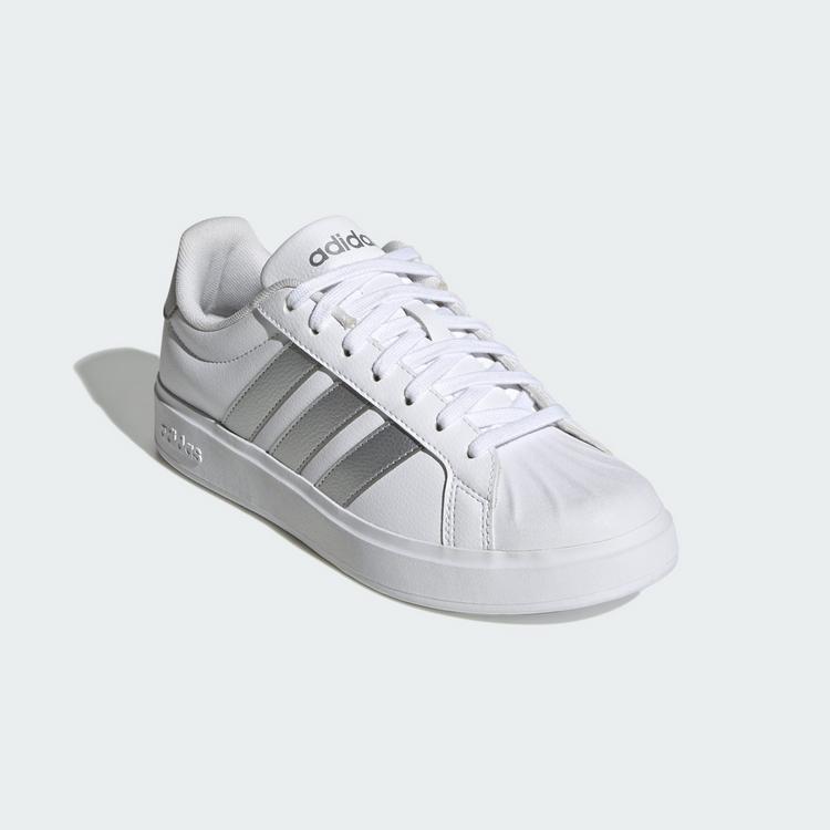 adidas adidas Streettalk Sneaker Damen - Cloud White / Silver Metallic / Cloud White - 3 | SportScheck