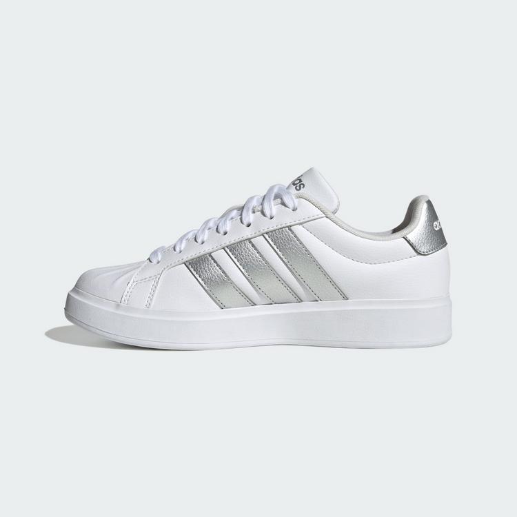 adidas adidas Streettalk Sneaker Damen - Cloud White / Silver Metallic / Cloud White - 5 | SportScheck