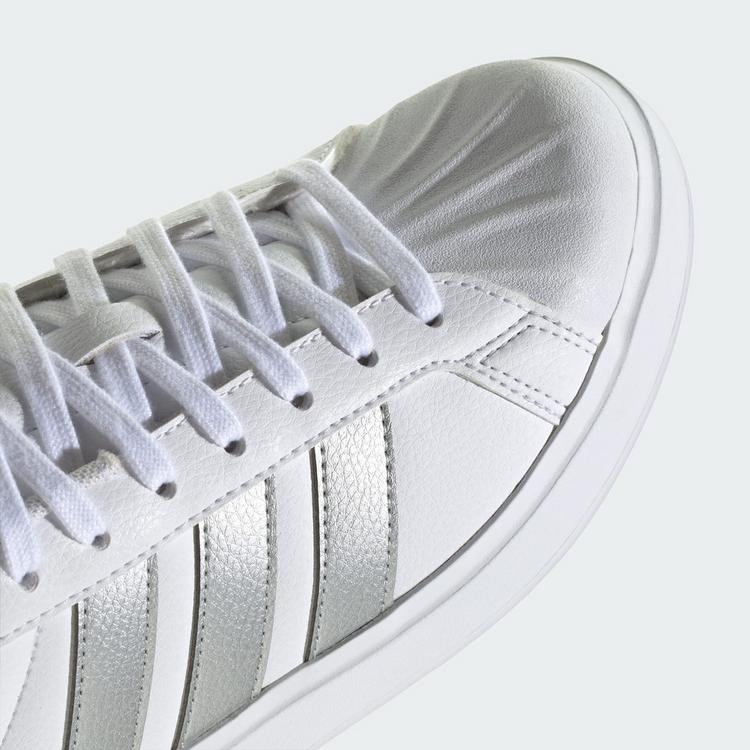 adidas adidas Streettalk Sneaker Damen - Cloud White / Silver Metallic / Cloud White - 7 | SportScheck