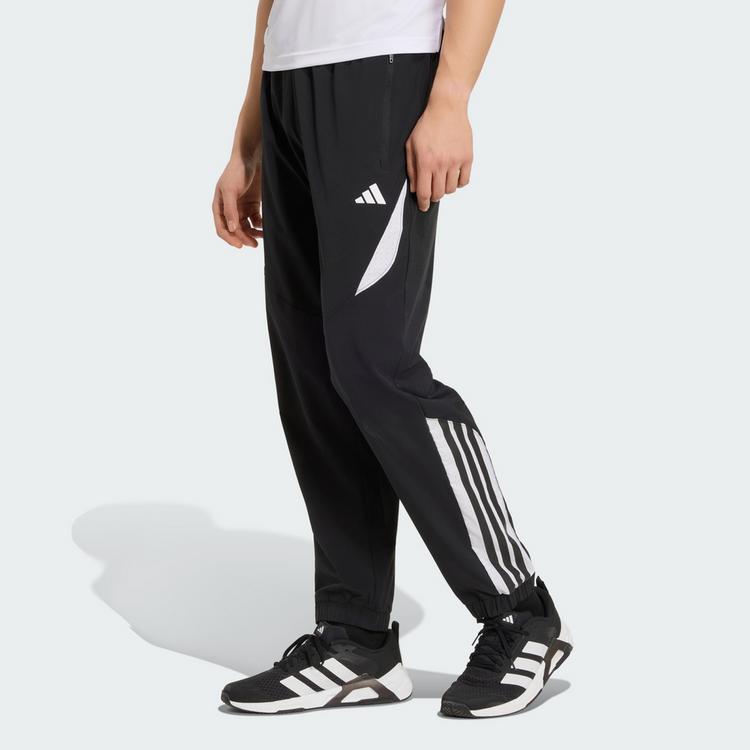 adidas adidas TECH ESSENTIALS WORKOUT TRAININGSHOSE Trainingshose Herren - Black / White - 0 | SportScheck