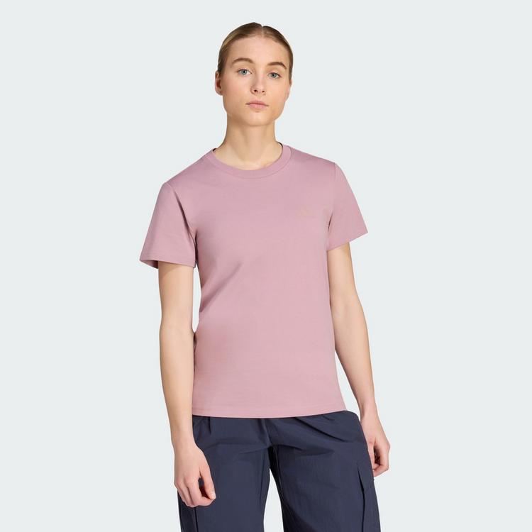 adidas adidas TERREX MOUNTAIN GRAFIK T-SHIRT Slipper Damen - Magic Mauve - 0 | SportScheck