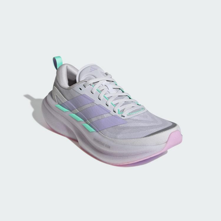 adidas adidas SUPERNOVA GLIDE LAUFSCHUH Laufschuhe Damen - Dash Grey / Glow Purple / Pulse Mint - 3 | SportScheck