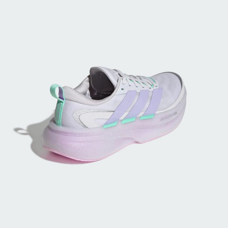 adidas adidas SUPERNOVA GLIDE LAUFSCHUH Laufschuhe Damen - Dash Grey / Glow Purple / Pulse Mint - 4 | SportScheck