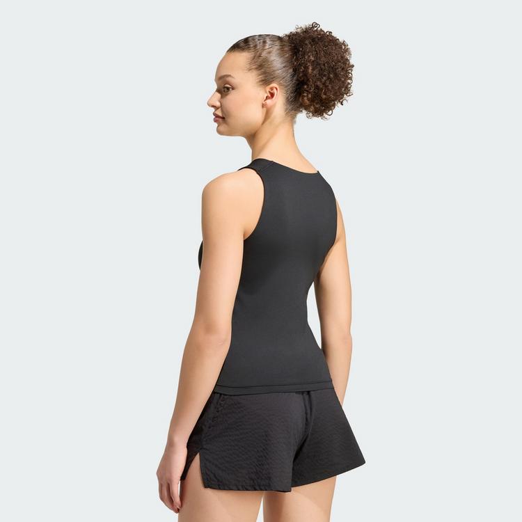 adidas adidas adi365 Lauf-Tanktop mit zus&auml;tzlichem Funktionstank Damen - Black - 1 | SportScheck