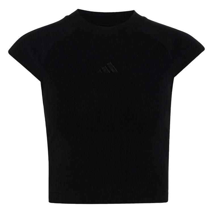 adidas adidas ADIDAS KIT T-SHIRT, GERIPPT, KLEINES T-Shirt Damen - Black - 0 | SportScheck