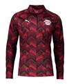 PUMA RB Leipzig Warm Up 1/4 Zip Sweatshirt Funktionssweatshirt Herren - schwarz