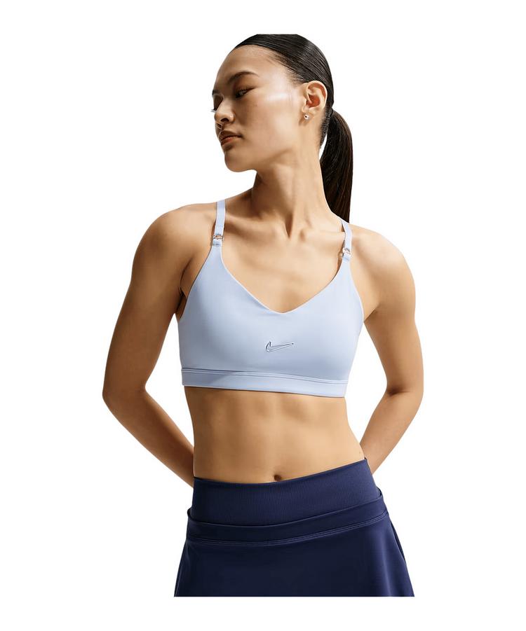 Nike Nike Dri-Fit Indy Gloss Sport-BH Damen BH Damen - blau - 0 | SportScheck