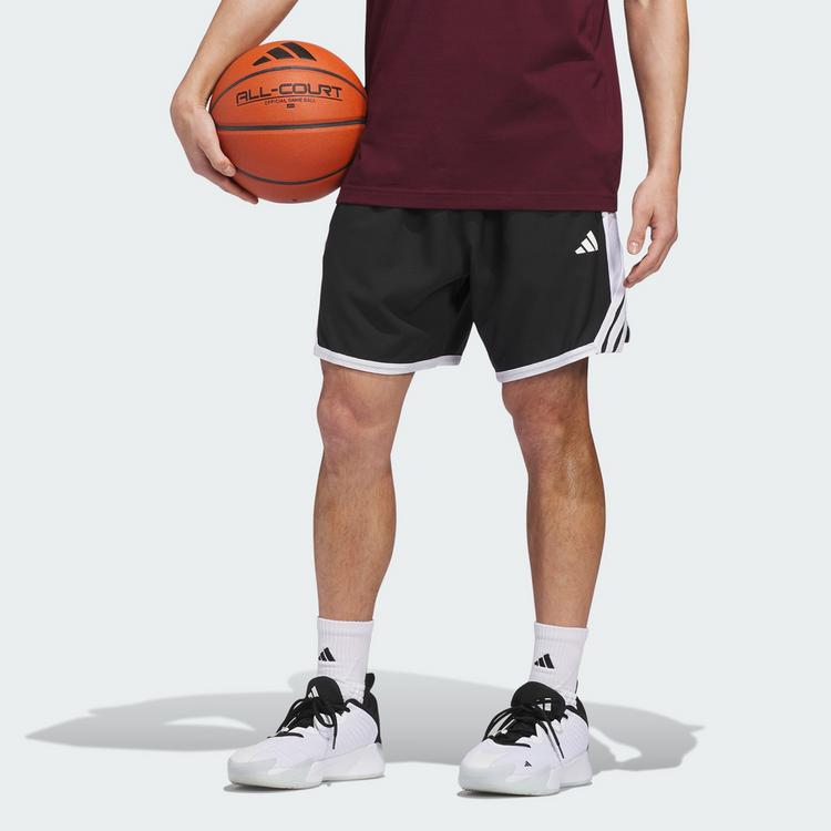 adidas adidas ADIDAS CRAZY LITE SHORTS Funktionsshorts Herren - Black / White - 0 | SportScheck