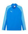 PUMA teamLIGA26 Training 1/4 Zip Top Funktionssweatshirt Herren - blauweiss