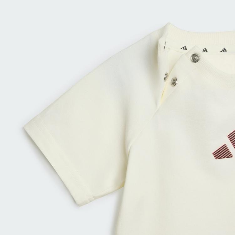 adidas adidas ADIDAS DISNEY MICKY MAUS SET, T-SHIRT Trainingsanzug Kinder - Off White / Grey Five - 0 | SportScheck