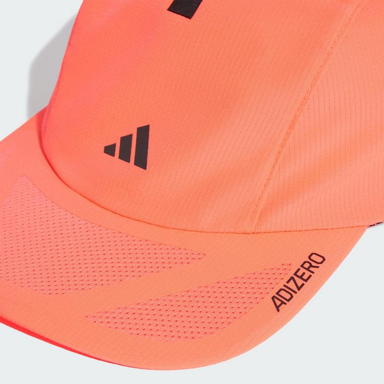 adidas adidas Running x Adizero Lightweight CLIMACOOL Cap - Solar Turbo / Black Reflective - 0 | SportScheck