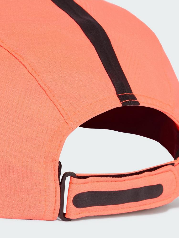 adidas adidas Running x Adizero Lightweight CLIMACOOL Cap - Solar Turbo / Black Reflective - 1 | SportScheck