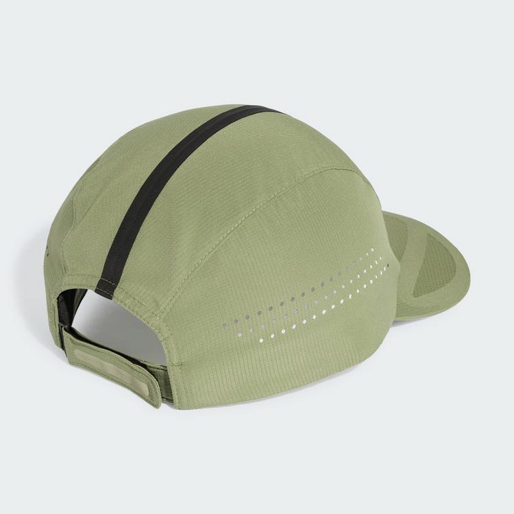 adidas adidas Running x Adizero Lightweight CLIMACOOL Cap - Tent Green / Halo Green - 0 | SportScheck