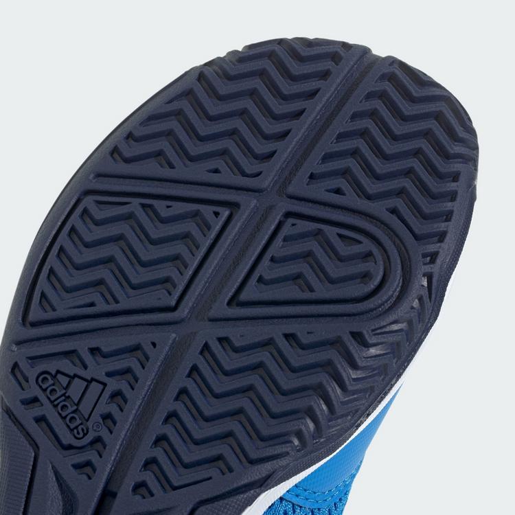 adidas adidas Courtflash Hook-and-Loop Kids Tennisschuhe Kinder - Lucid Ray Blue / Cloud White / Dark Blue - 6 | SportScheck