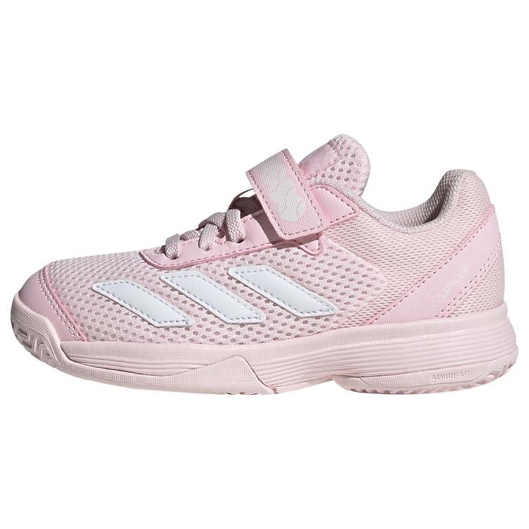 adidas adidas Courtflash Hook-and-Loop Kids Tennisschuhe Kinder - Distilled Pink / Cloud White / Distilled Pink - 0 | SportScheck