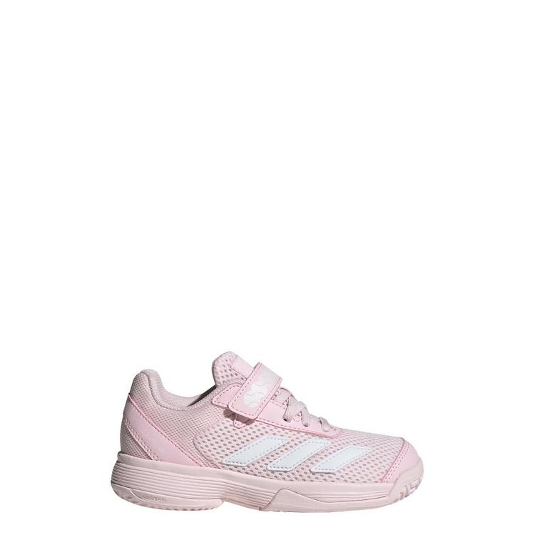 adidas adidas Courtflash Hook-and-Loop Kids Tennisschuhe Kinder - Distilled Pink / Cloud White / Distilled Pink - 0 | SportScheck