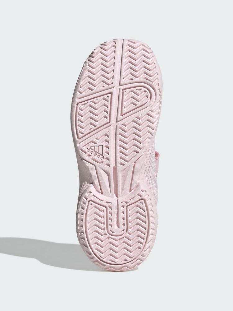 adidas adidas Courtflash Hook-and-Loop Kids Tennisschuhe Kinder - Distilled Pink / Cloud White / Distilled Pink - 2 | SportScheck