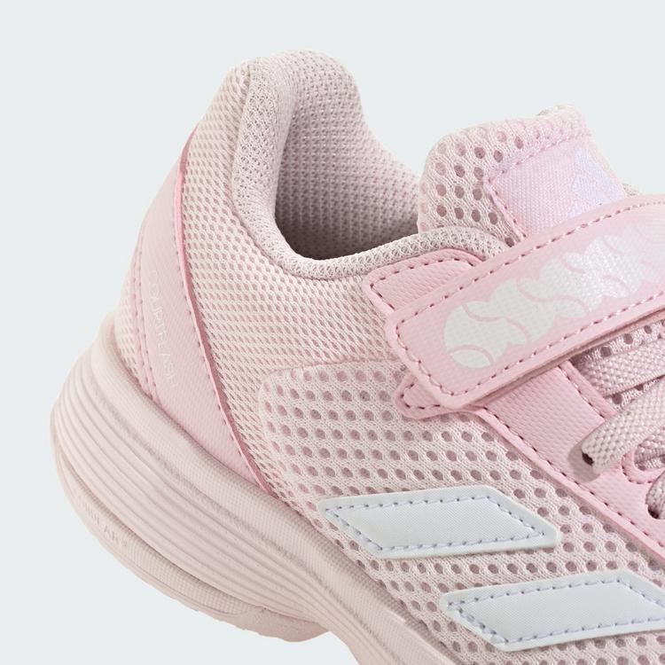 adidas adidas Courtflash Hook-and-Loop Kids Tennisschuhe Kinder - Distilled Pink / Cloud White / Distilled Pink - 7 | SportScheck